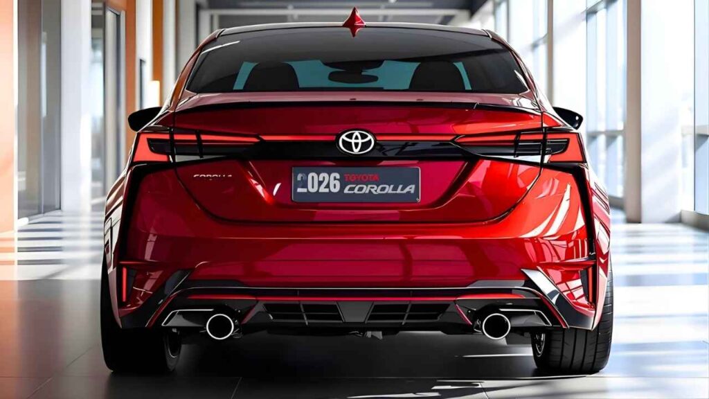 Toyota Corolla 2026: diseño moderno y eficiencia de 45 MPG