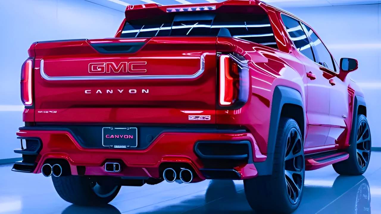 Nueva GMC Canyon 2026: diseño elegante, tecnología avanzada, motor potente y gran rendimiento