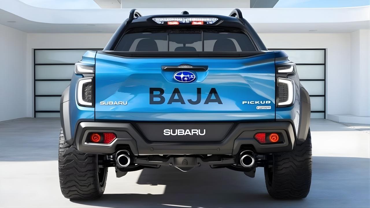 2026 Subaru Baja – Pickup Utility Meets Car-Like Comfort