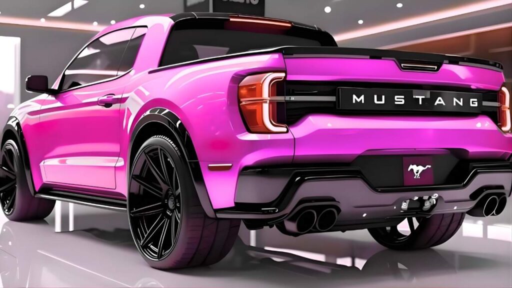 Ford Mustang Pickup 2026: camioneta inspirada en muscle car con potencia, utilidad y tecnología moderna