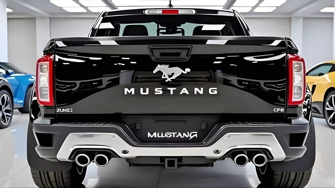 Ford Mustang Pickup 2026: el muscle car se une a la practicidad en una nueva raza audaz