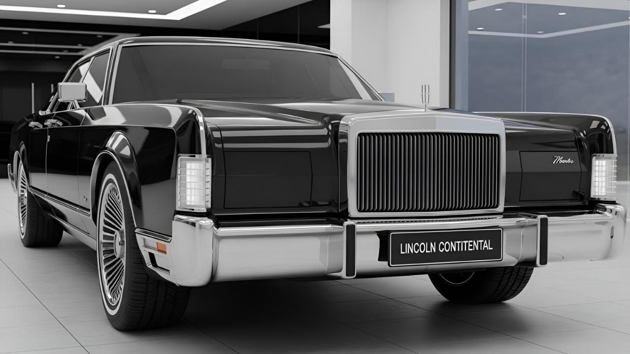 Lincoln Continental 2026: lujo clásico revivido para la era moderna
